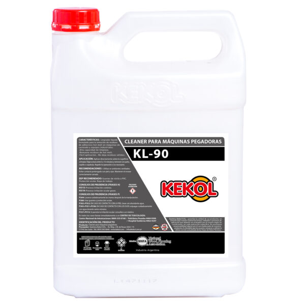 KL-90 LIMPIADOR DE MÁQUINAS DE CANTO DE HOT MELTS